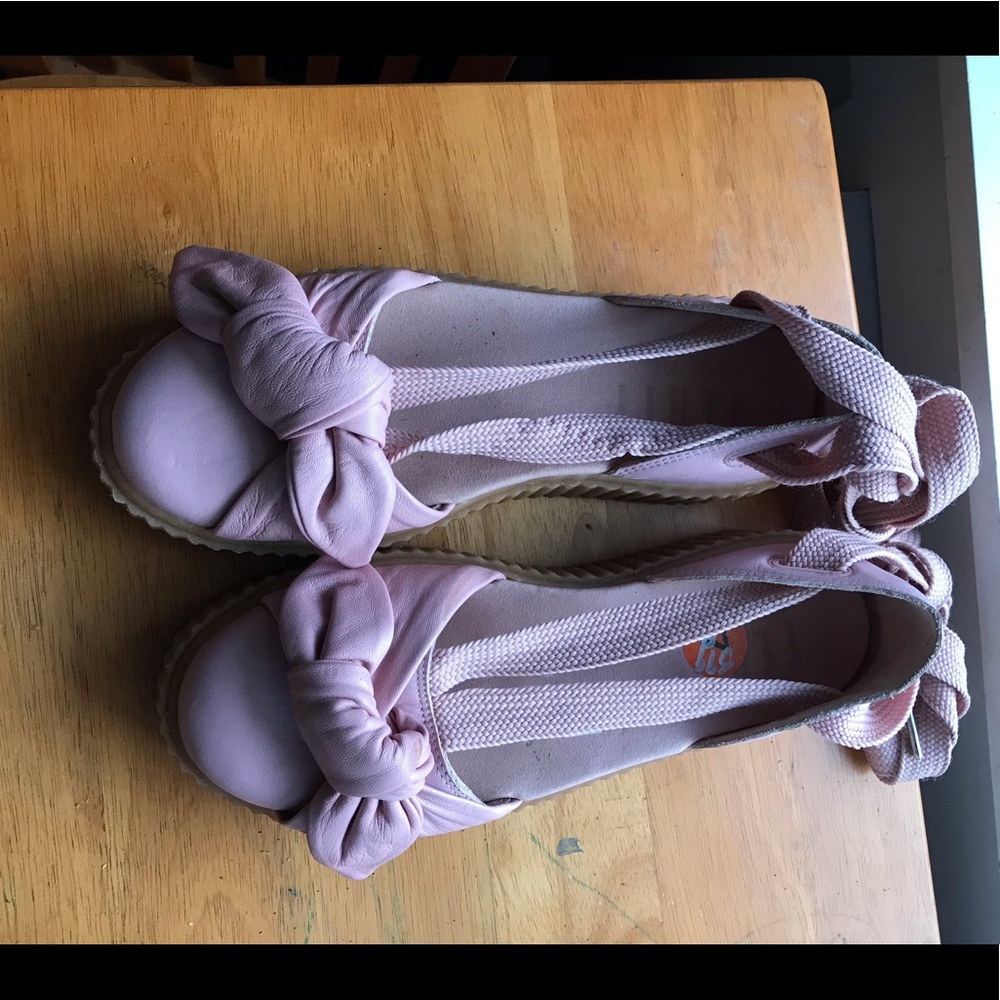 Fenty Puma tie up shoes